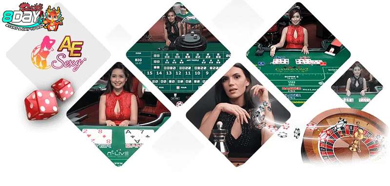 Sảnh game AE Sexy Casino đa dạng sản phẩm phong phú